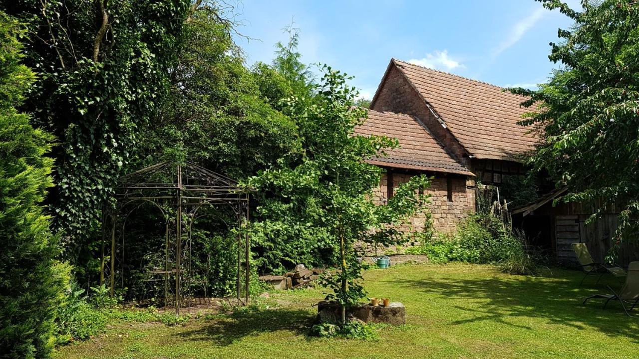 Gite Au Petit Ruisseau-Etage Et Combles-Maison Alsacienne 4 Personnes 4 Nuitees Minimum Langensoultzbach Exterior photo